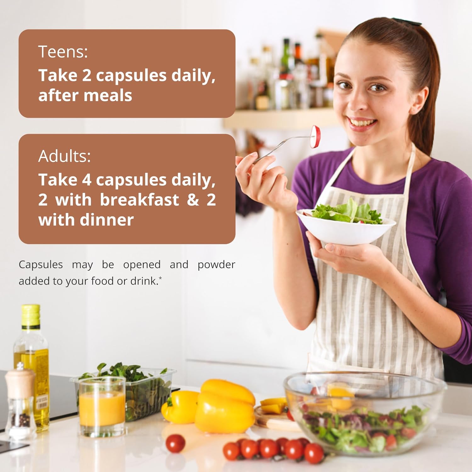 Bundle: NuBest Tall Growth Protein Powder & Bone Xtra Capsules - Chocolate Flavor for Teen Height Growth, Bone Strength, Brain Boost - Vegan, Probiotics, Calcium, Multivitamin