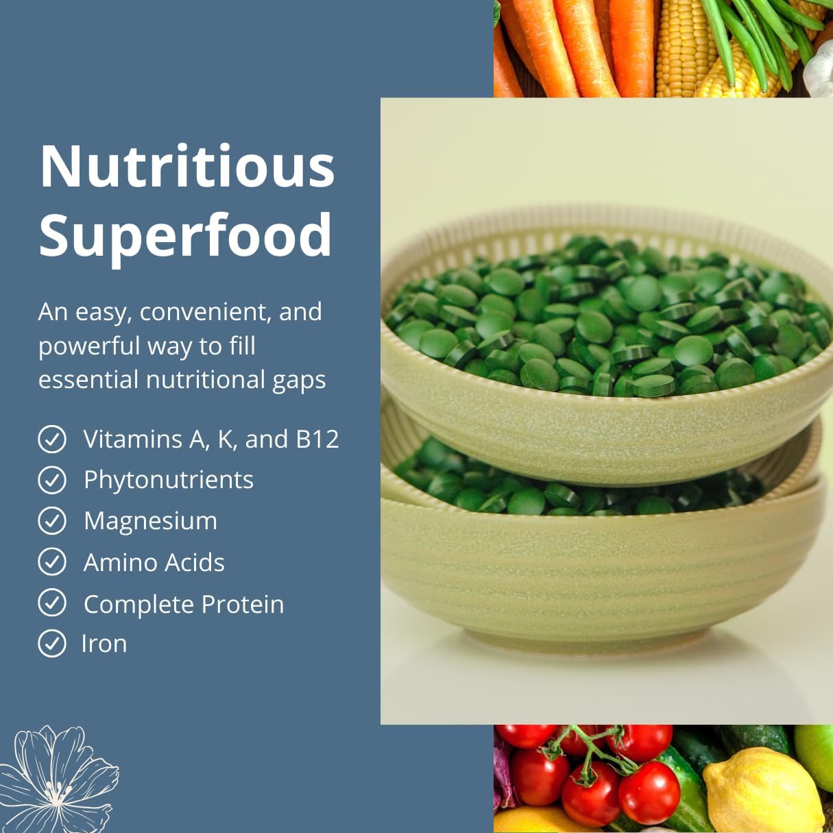 Bundle: Nutrex BioAstin Astaxanthin 12mg 50 Count + Pure Hawaiian Spirulina 500 mg Tablets 400 Count - Save on Antioxidants