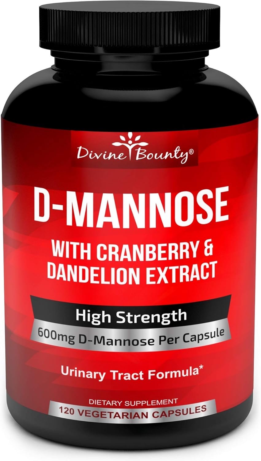 Bundle of Divine Bounty D-Mannose & Acetyl L-Carnitine for Optimal Health