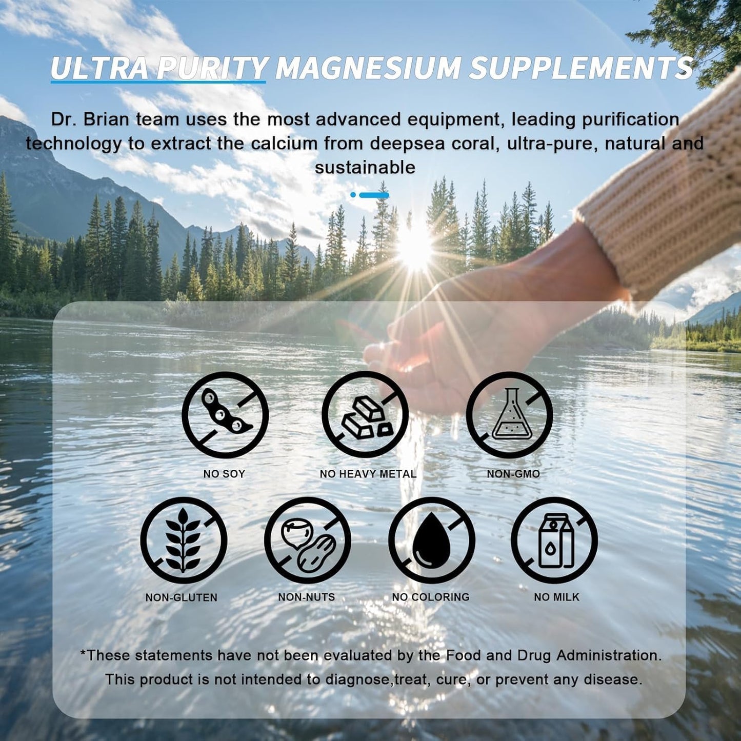 Bundle of Dr. Brian Roettger Policosanol and Chelated Magnesium Supplements for Heart Health