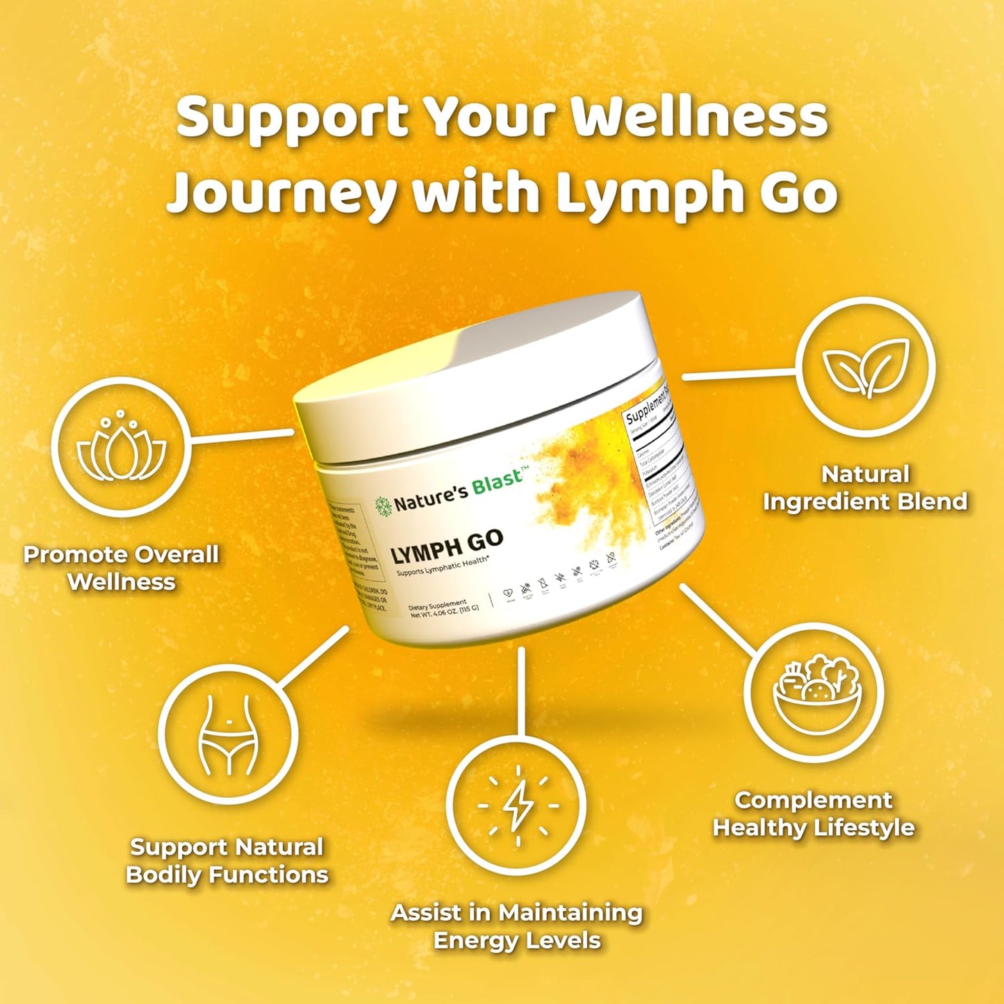 Bundle of Lymph Go and Vital Peak Odorless Garlic for Enhanced Health