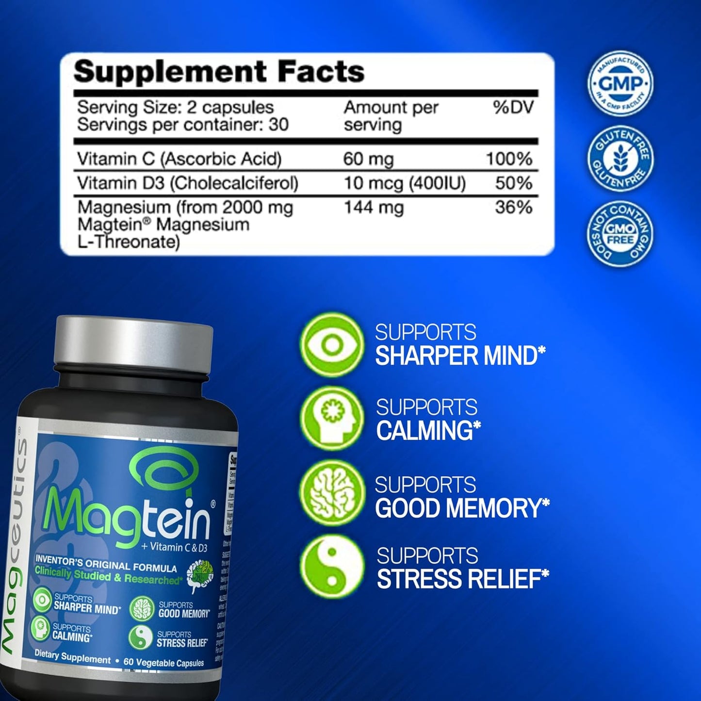 Bundle of Magtein Magnesium L-Threonate, KIDDOCALM Gummies, and Vitamin D3 K2 with MCT - 3 Essential Supplements for Kids and Adults
