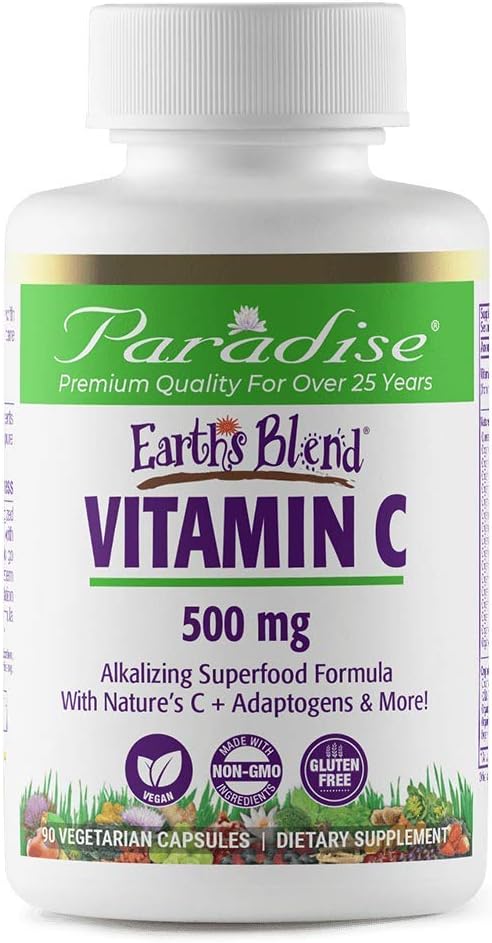 Bundle of Paradise Herbs ORAC Energy Greens Multi-Vitamin with Iron, Imperial Adaptogen, and Vitamin C