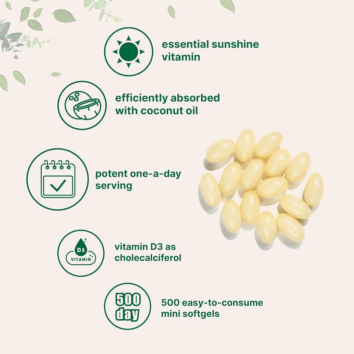 Bundle Pack: Micro Ingredients Multi Collagen Pills & Vitamin D3 5,000 IU | Grass-Fed Collagen Peptides with Cholecalciferol
