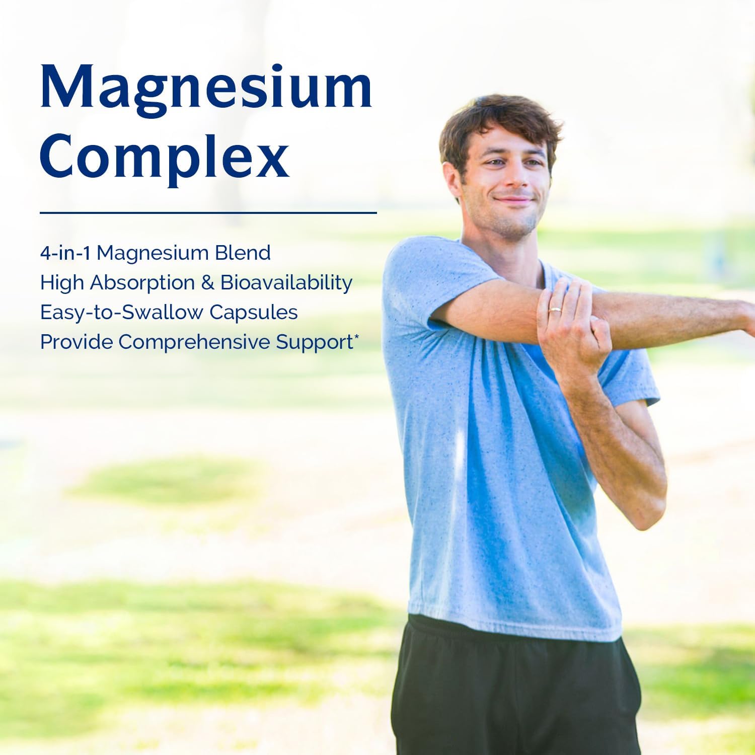 Bundle & Save on Innate Vitality Magnesium Glycinate & Complex: Non-GMO, Gluten-Free, Vegan - 120 Caps of Mg Glycinate & 90 Caps of Mg Complex - Value Pack