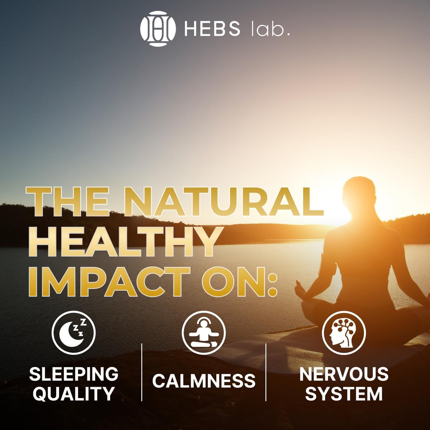 Bundle: Valerian Root Extract & Multivitamin Fruits/Vegetables - Immune Boost & Calmness Support by HEBS LAB