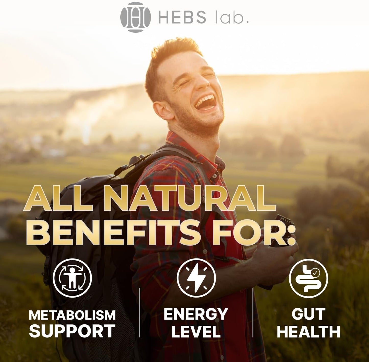 Bundle: Valerian Root Extract & Multivitamin Fruits/Vegetables - Immune Boost & Calmness Support by HEBS LAB