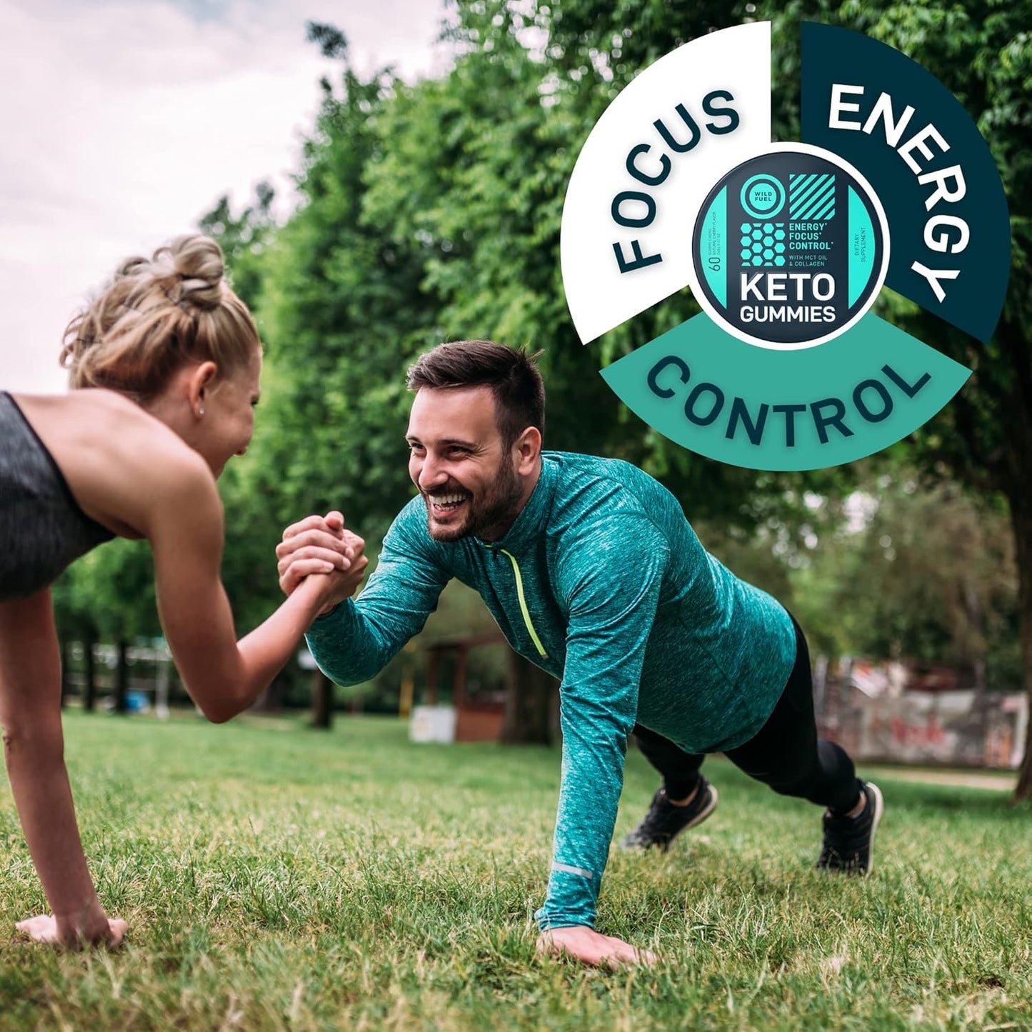 Bundle: WILD FUEL Dental Probiotics with Keto Candy MCT Gummies - Oral Health and Gut Support