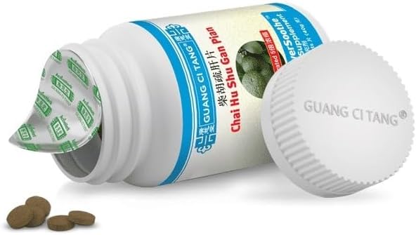 Bupleuri LiverSoothe AH167P Herbal Supplement by Guang Ci Tang Chai Hu Shu Gan Pian