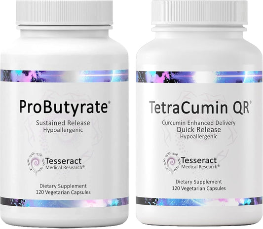 Butyric Acid and Curcumin Bundle for Gut and Joint Health - Tesseract Medical Research