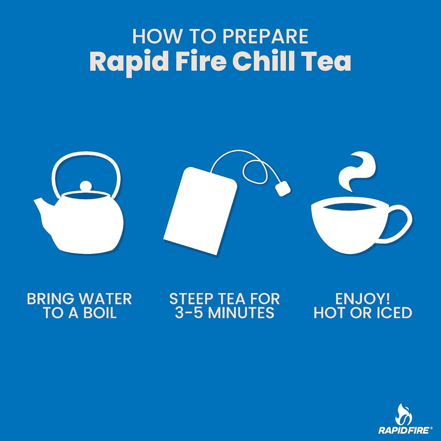 Caffeine-Free Stress Relief Tea with Ashwagandha, Chamomile, and Turmeric - 14 Tea Bags