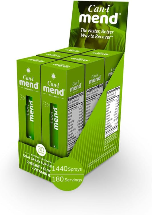 Cani Brands Feel Amazing Post Party Relief Oral Spray - 6 Pack with Natural Liver Support and Immune Boosting Vitamins - After Drink Remedy for Fast Recovery