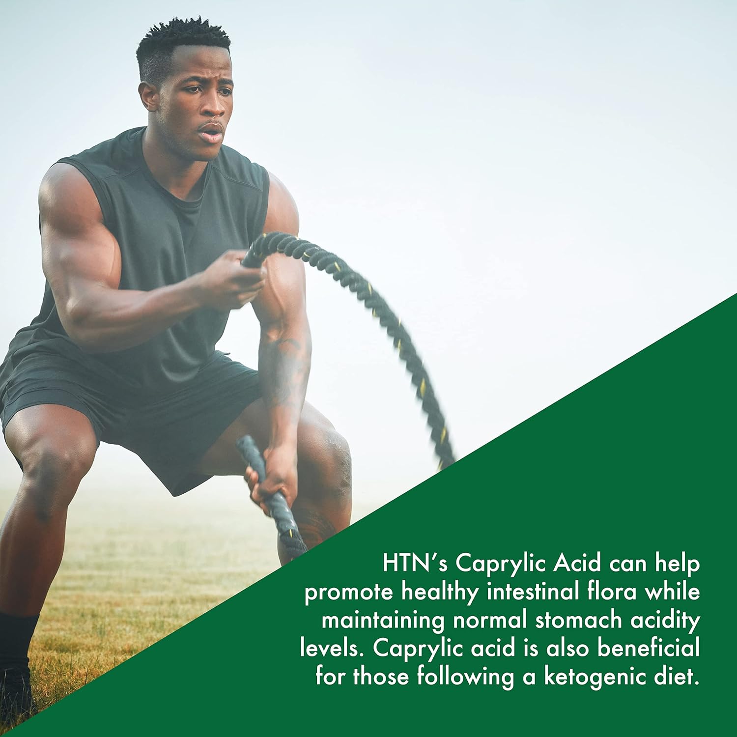 Caprylic Acid 600mg Softgels - Pure C8 Octanoic Acid from 1g MCT Oil - Non-GMO & Soy Free - Digestive Health Support - Keto Friendly - 200 Count