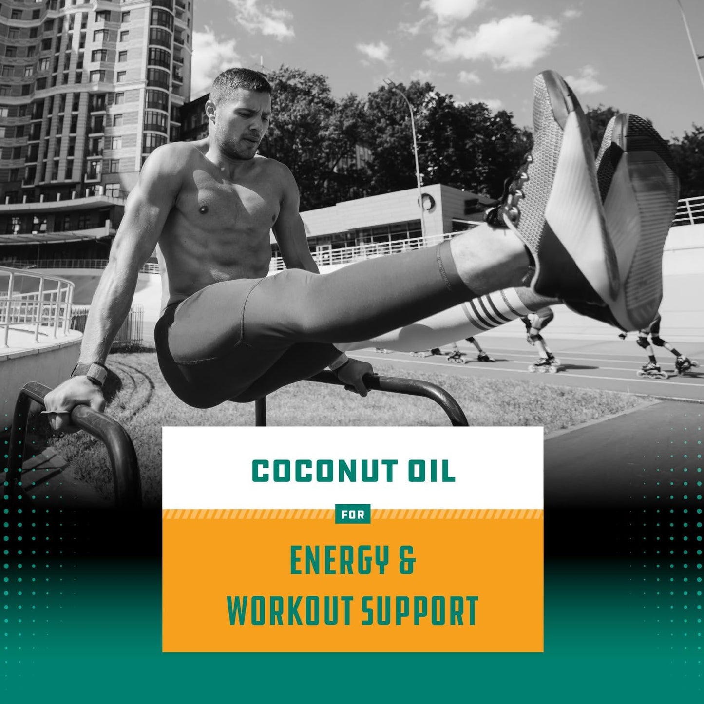 Caprylic Acid Coconut Oil Softgels for Body Sculpting & Brain Health - Sustainable Energy Support - Non GMO Gluten Free Keto Formula