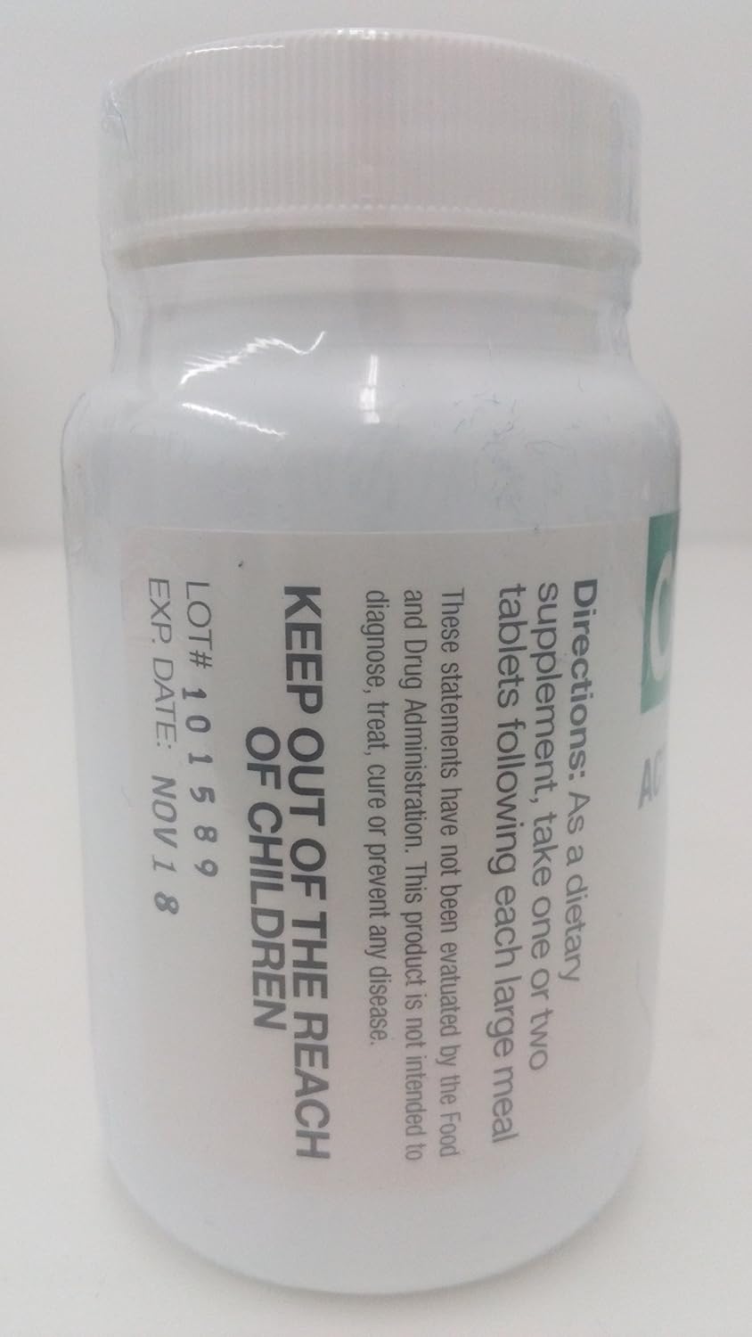 Carbocitol Activated Charcoal Tablets - 60 Count by Duy Drugs