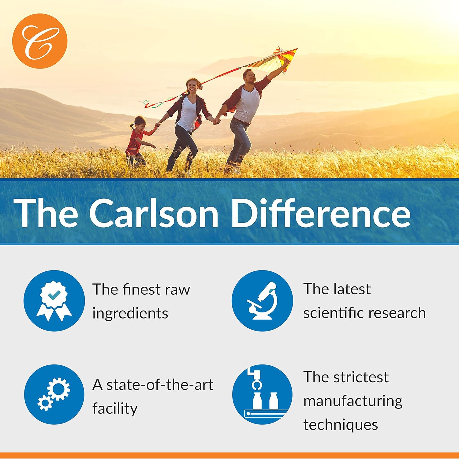 Carlson B-2 Riboflavin 100mg Tablets for Energy, Vision, and Skin - 100 Vegetarian Tablets