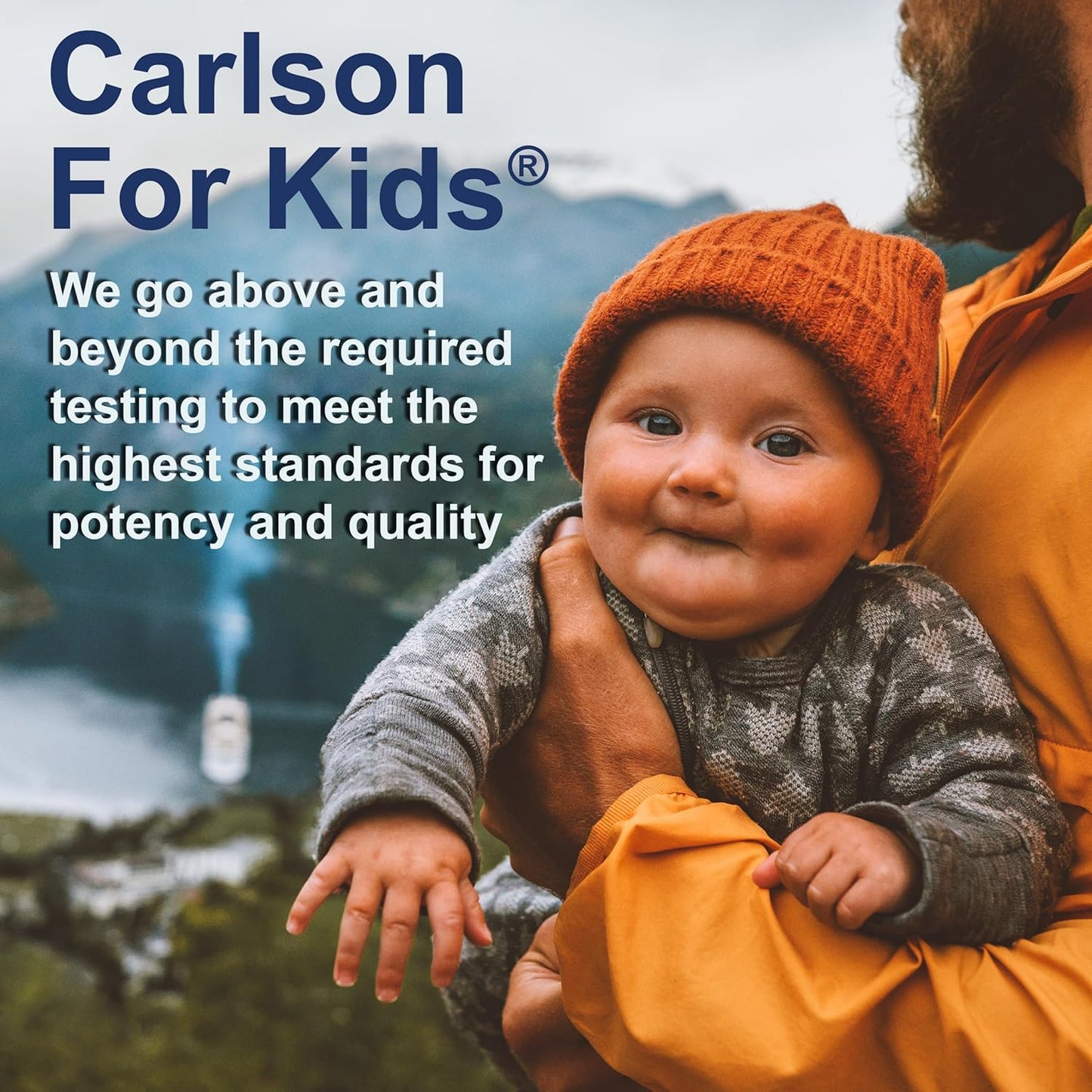 Carlson Baby's Super Daily D3 Vitamin Drops - 1-Year Supply, 400 IU (10 mcg) per Drop, Vegetarian Liquid Supplement for Infants and Toddlers, Unflavored