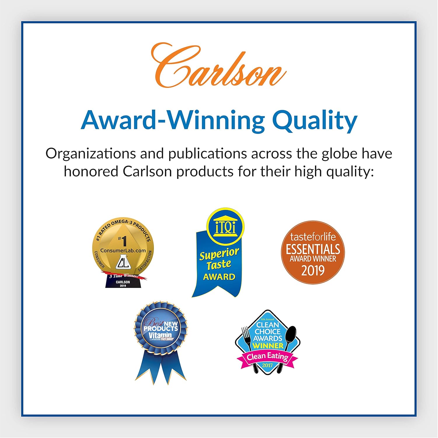 Carlson E-Gems 100 IU Soft Gels for Heart Health, Antioxidant Support & Wellness - 250 Count