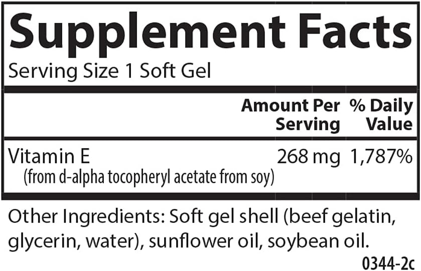 Carlson E-Gems 400 IU Soft Gels - Antioxidant for Heart Health & Wellness - 90 count