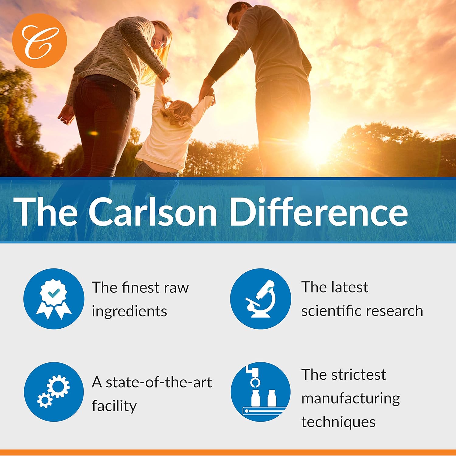 Carlson E-Gems 400 IU Soft Gels - Antioxidant for Heart Health & Wellness - 90 count