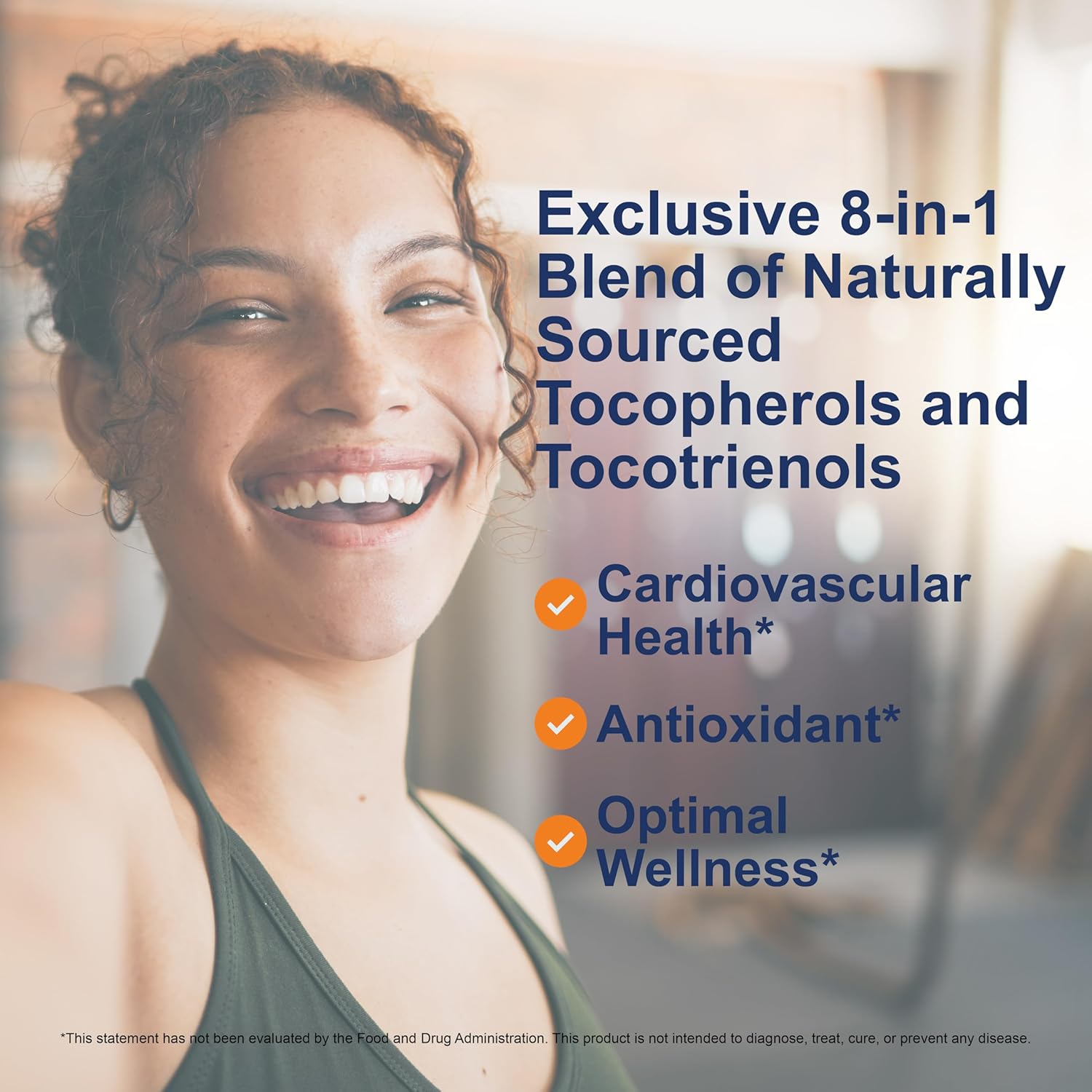 Carlson E-Gems Elite 400 IU Natural Vitamin E Capsules for Heart Health - 120 Softgels