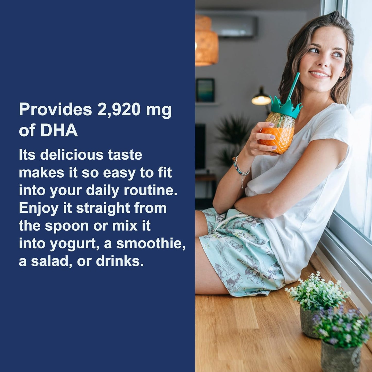 Carlson Elite DHA Norwegian Fish Oil Concentrate, 2270 mg DHA, Professional Strength, Cognitive & Vision Support, Orange, 100 mL