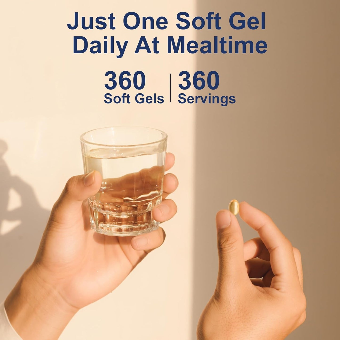 Carlson Vitamin D3 2000 IU Softgels for Bone & Immune Health - Gluten Free Cholecalciferol Supplement, 360 Capsules