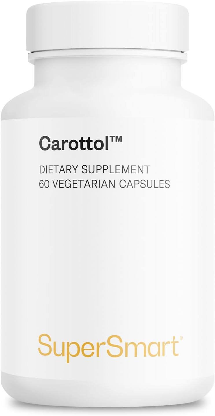 Carottol Carotenoid Complex Supplement - Vision & Eye Health - Immune Booster - 60 Vegetarian Capsules - Non-GMO & Gluten Free