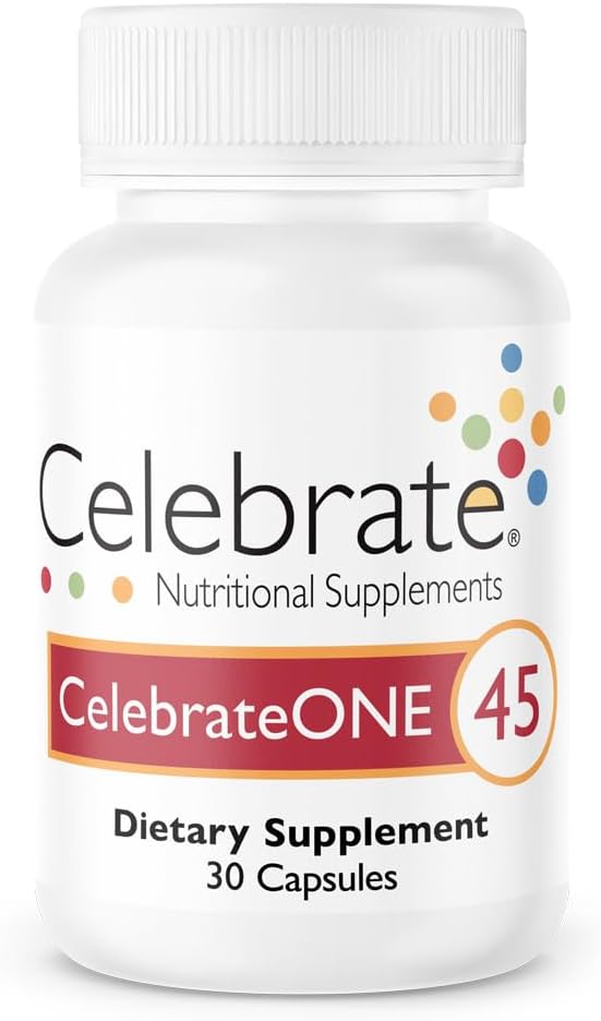 CelebrateONE Bariatric Multivitamin with Iron - Essential Supplement for Gastric Bypass & Sleeve Gastrectomy - One A Day (30 Capsules)