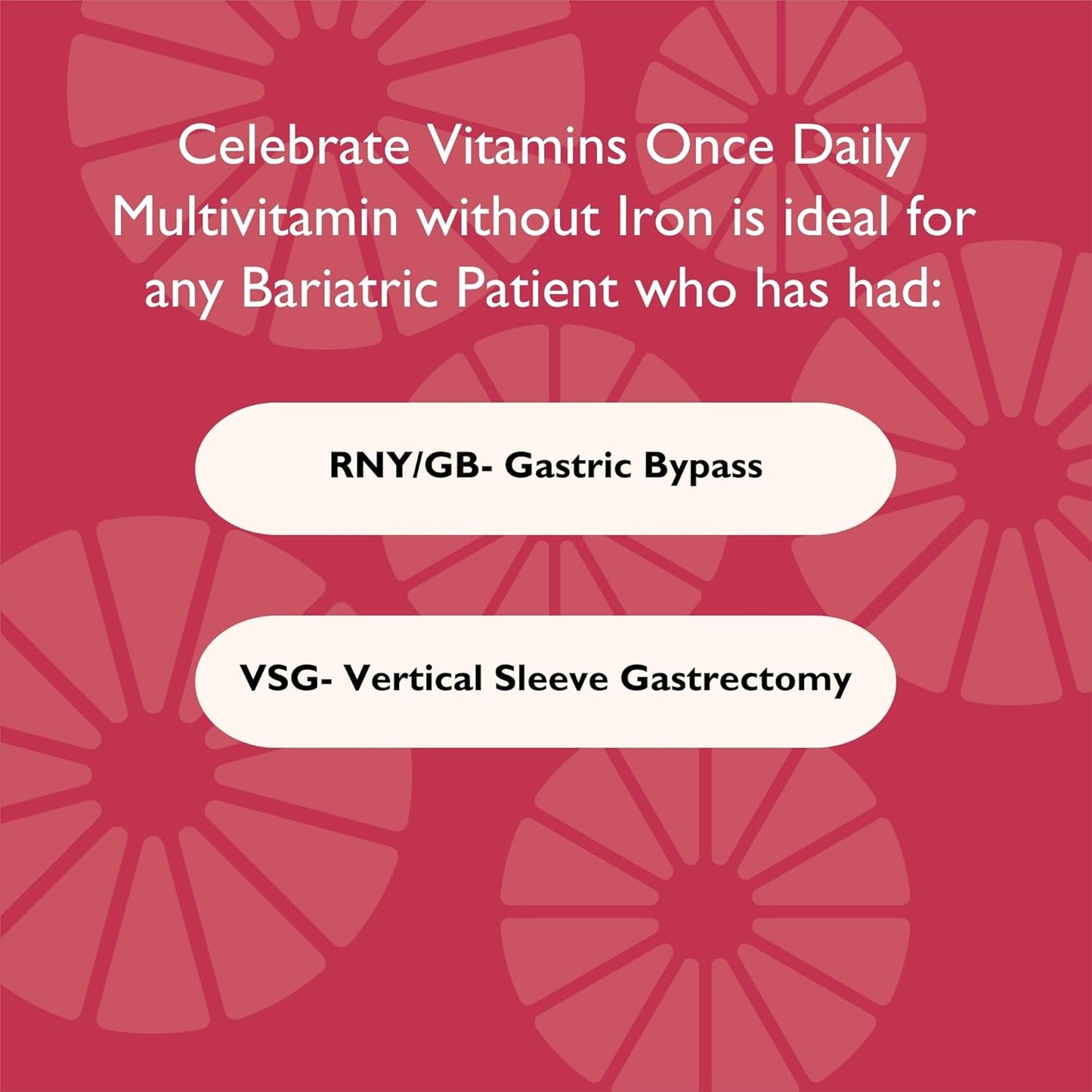 CelebrateONE Chewables: Iron-Free Bariatric Multivitamin - Essential Vitamins & Minerals - Strawberry Creme - 90 Tablets