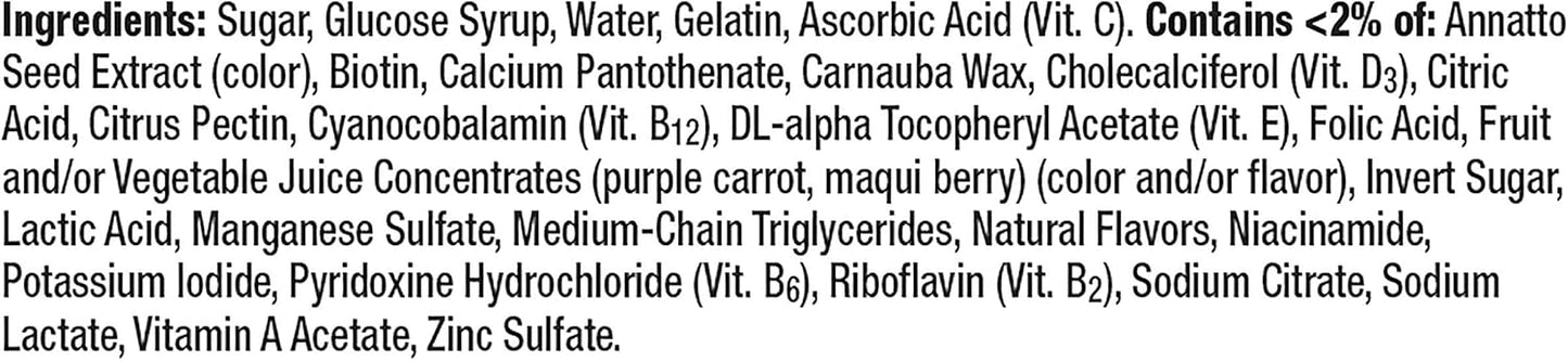 Centrum MultiGummies Adult Gummy Multivitamin with Vitamins D, B, E - Assorted Fruit Flavors - 150 ct