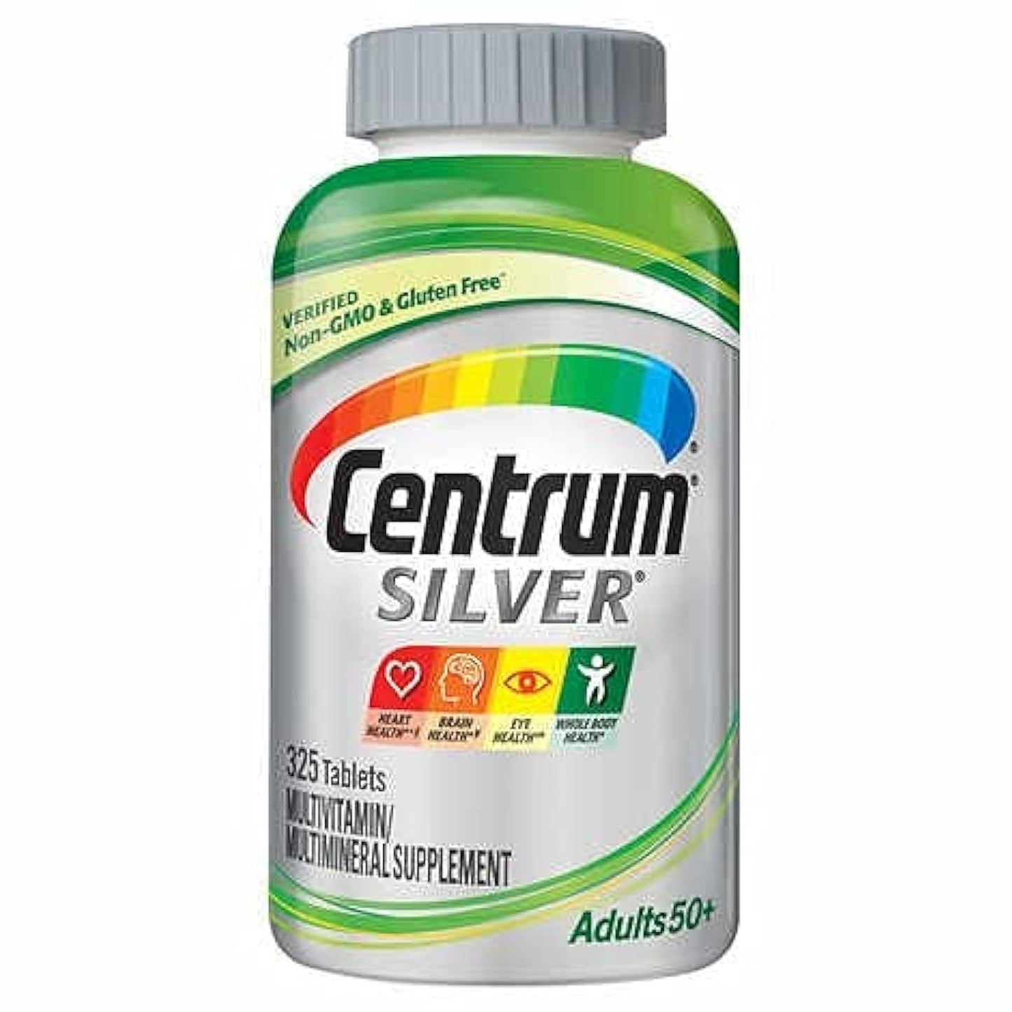 Centrum Silver Adult Multivitamin Tablets, 50+ Age, 325 Count