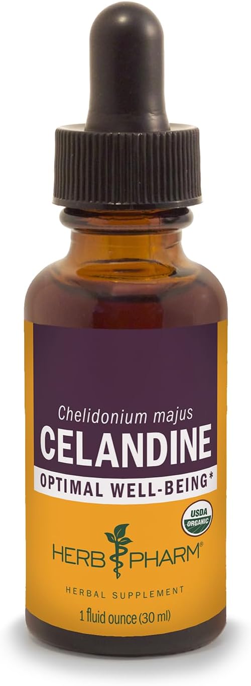 Certified Organic Celandine Liquid Extract by Herb Pharm - 1 Fl Oz