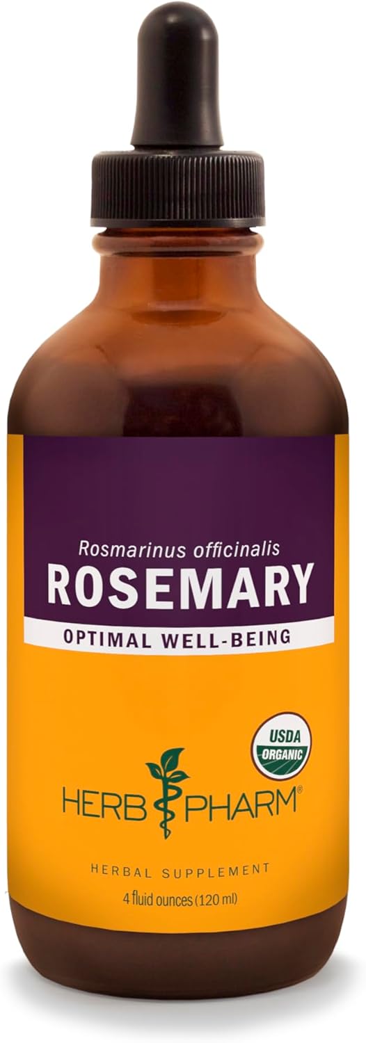 Certified Organic Rosemary Liquid Extract - 4 oz by Herb Pharm