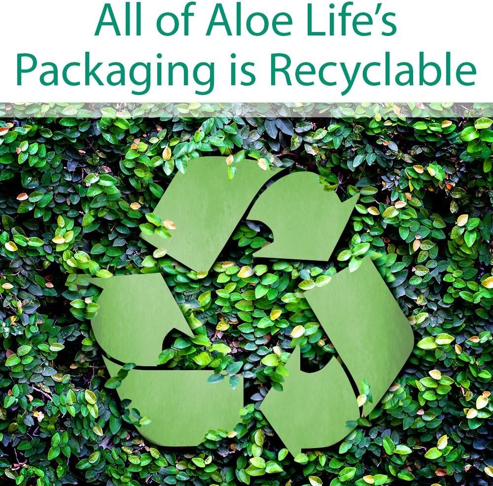 Certified Organic Whole Leaf Aloe Vera Juice with Trace Minerals (Orange Papaya, 32 oz) - Gluten-Free - 2-Pack