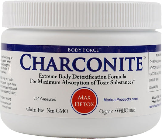 Charconite: Charcoal and Bentonite Blend for Detoxifying Skin