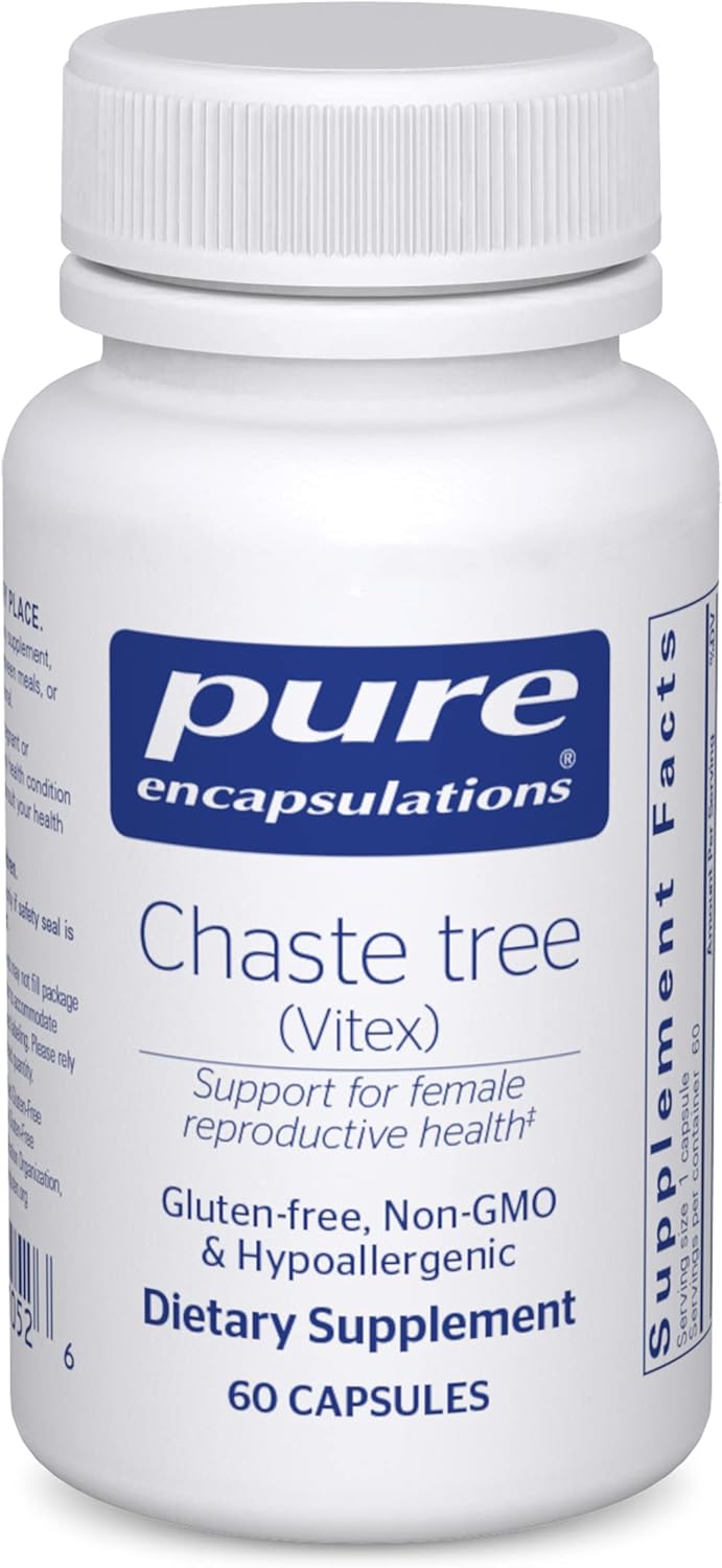 Chaste Tree (Vitex) Women's Supplement - Supports Menstrual Cycle & Hormonal Balance - Non-GMO & Vegan - 60 Capsules - BoostGo Australia
