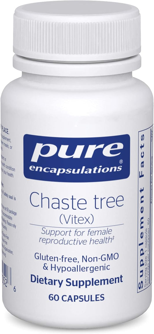 Chaste Tree (Vitex) Women's Supplement - Supports Menstrual Cycle & Hormonal Balance - Non-GMO & Vegan - 60 Capsules - BoostGo Australia