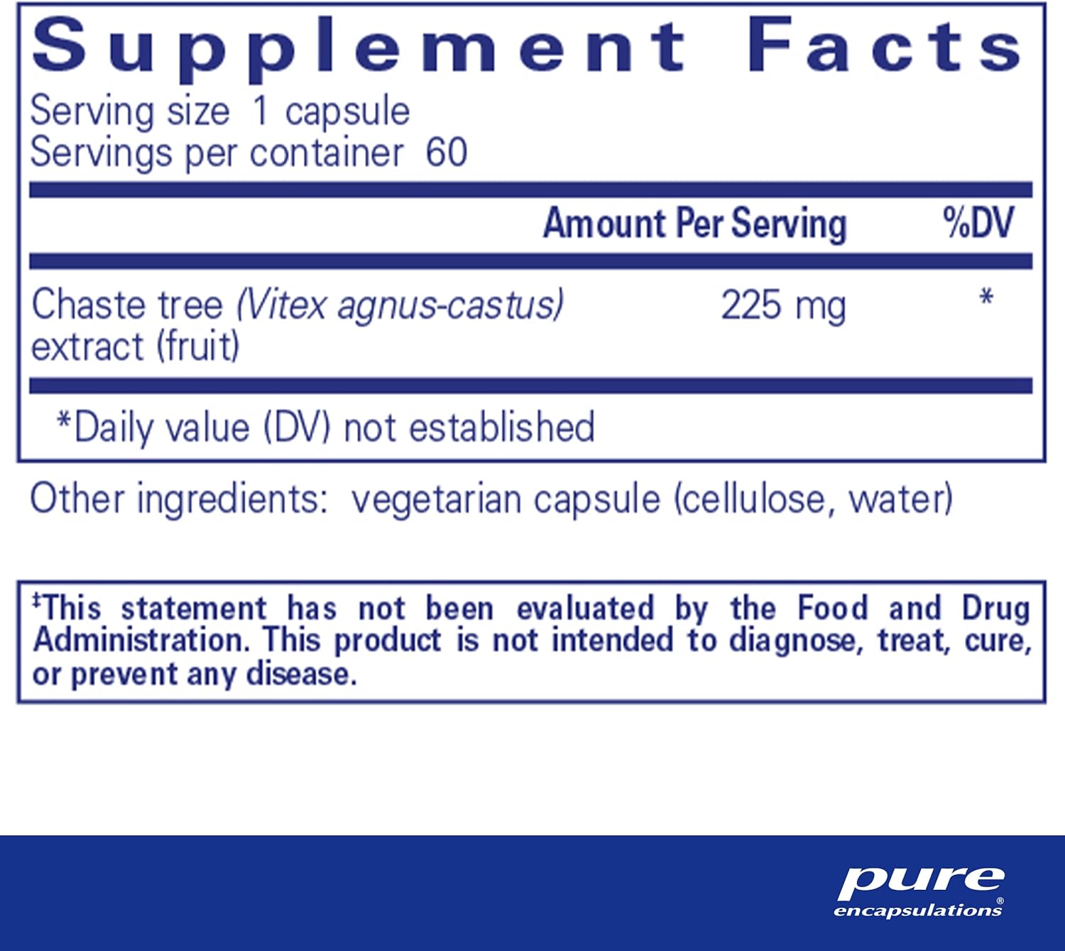 Chaste Tree (Vitex) Women's Supplement - Supports Menstrual Cycle & Hormonal Balance - Non-GMO & Vegan - 60 Capsules - BoostGo Australia