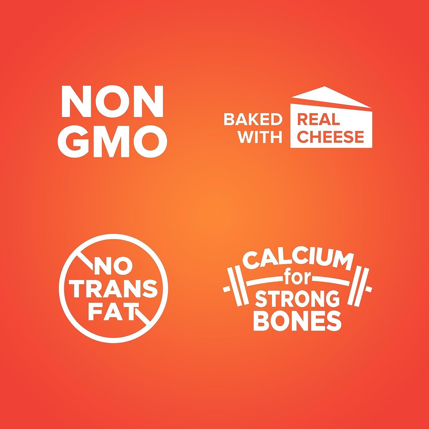 Cheddar Cheese High Protein Crackers, 10g Protein, 12 Pack, 1.06 oz - Healthy Snack