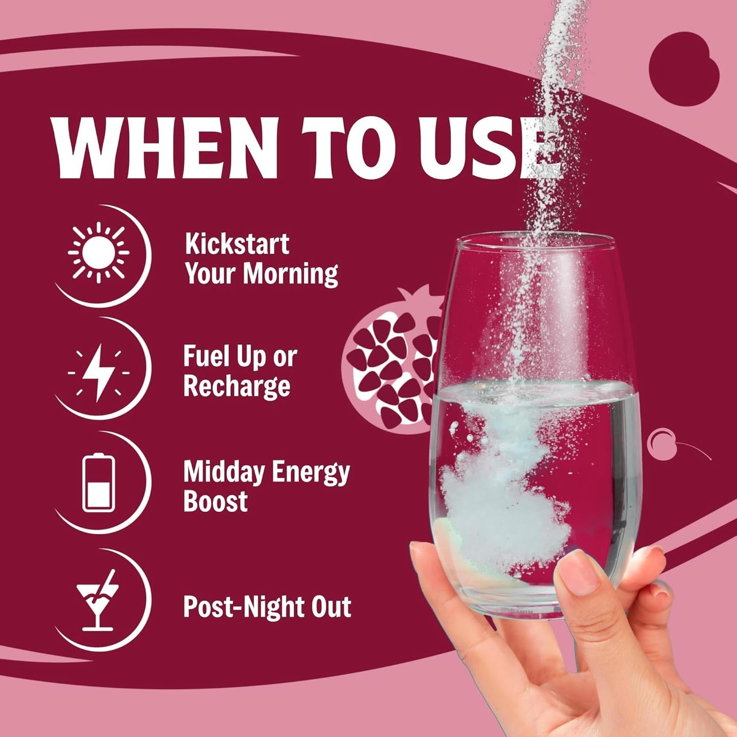 Cherry Electrolyte Powder Mix - Sugar-Free Hydration Supplement with Zero Calories, Carbs, or Artificial Ingredients - Keto-Friendly - 90 Servings