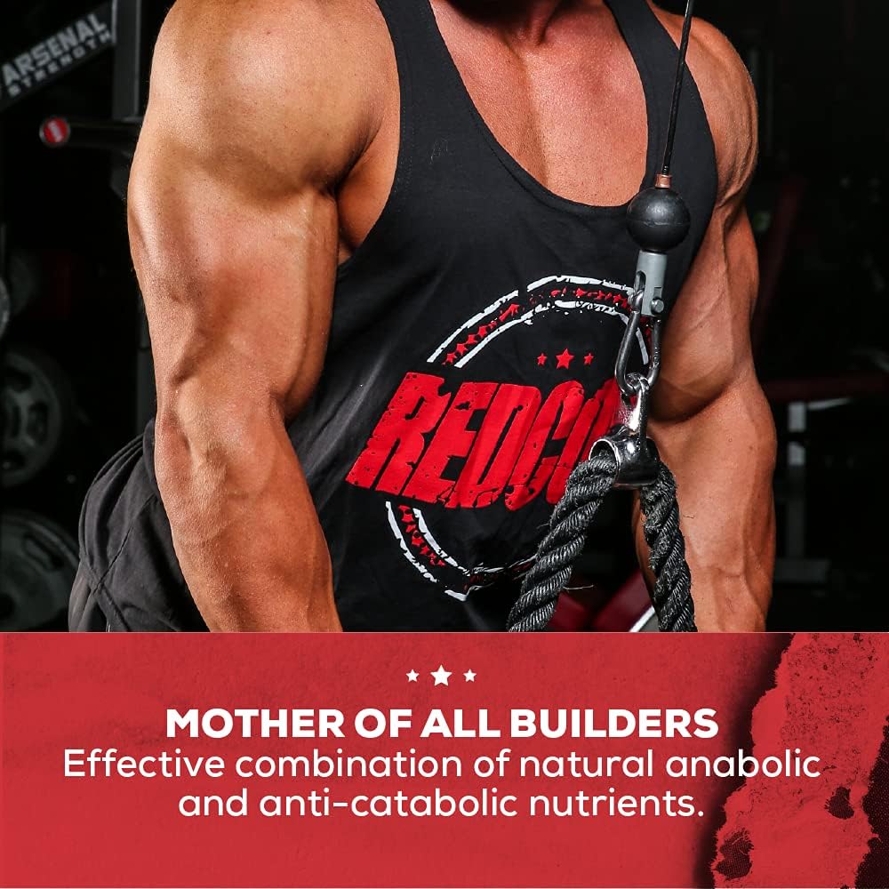 Cherry Lime REDCON1 Moab: Keto & Gluten-Free Muscle Building Supplement with HMB & HICA for Lean Muscle Growth (30 Servings)