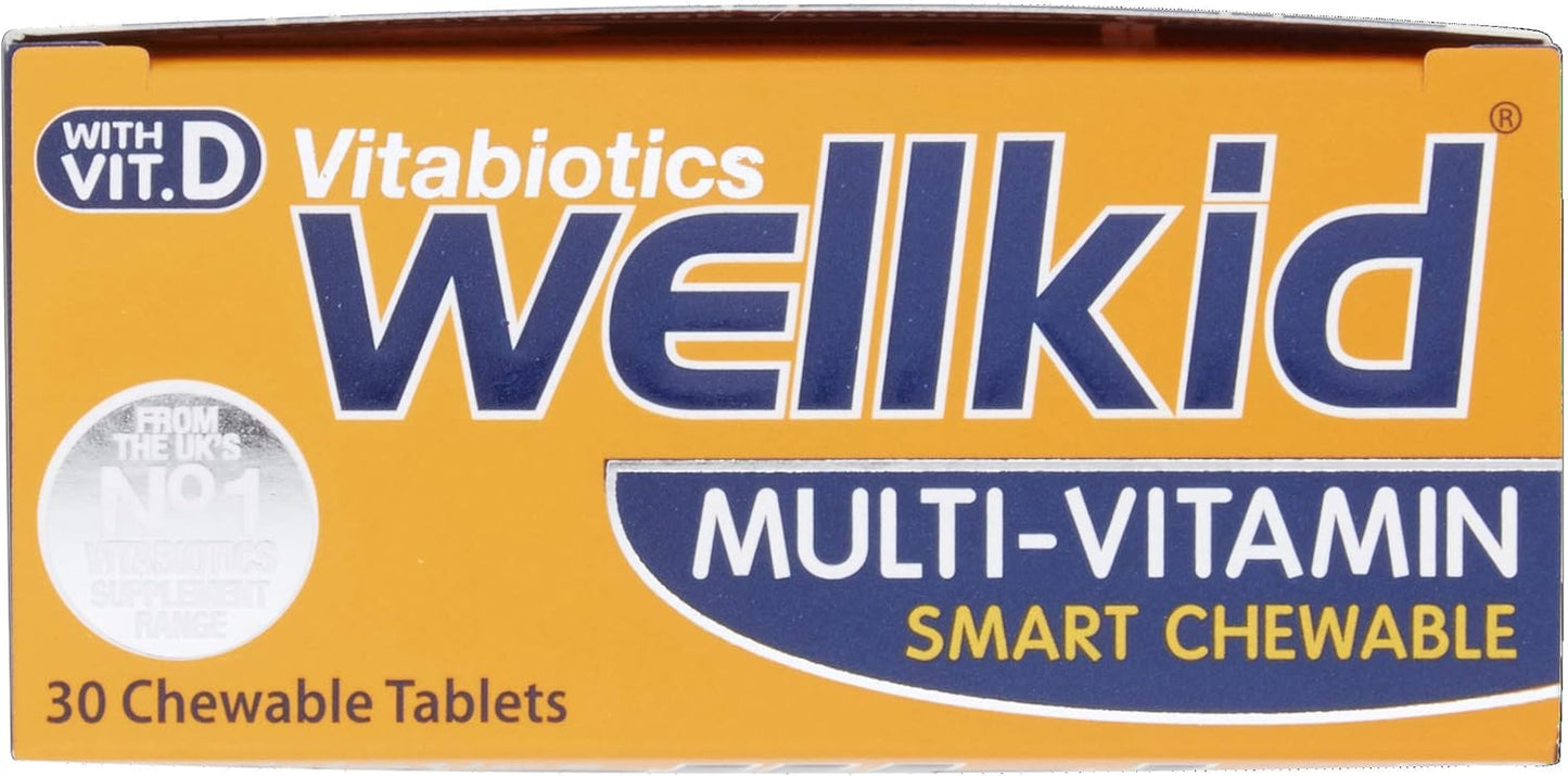 Chewable Multivitamin Tablets for Children's Wellness and Development