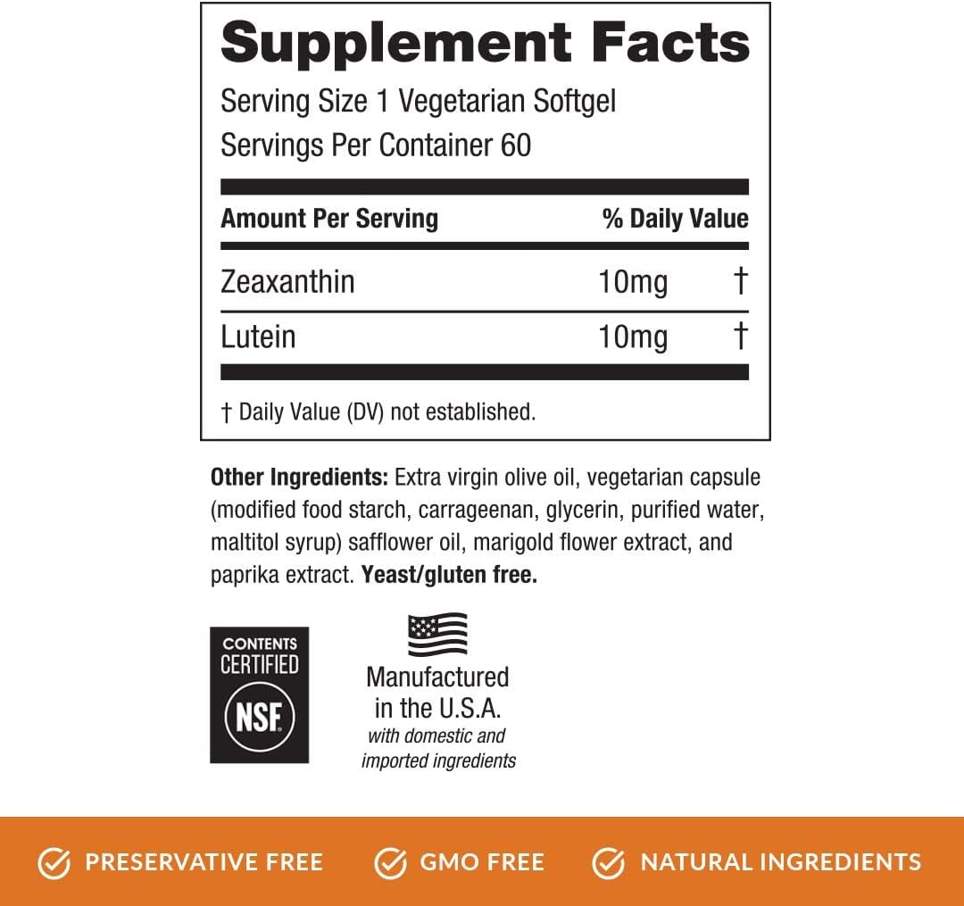 Chewable Teen Eye Vitamin with Zeaxanthin & Lutein for Screen Protection