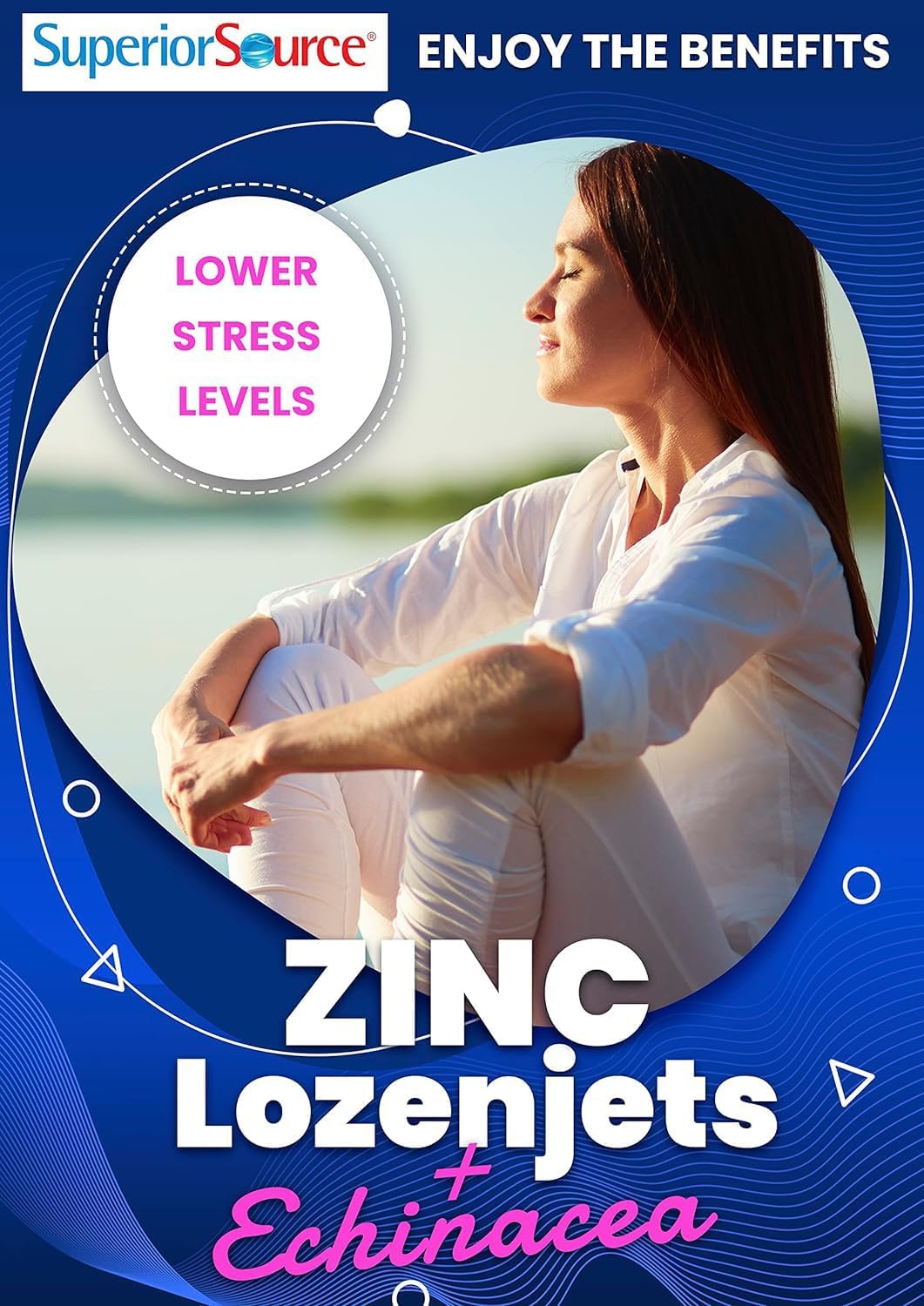 Children's Echinacea & Zinc Lozenges for Healthy Immune System - 60 Quick Dissolve Tablets - Non-GMO - Supports Cold Recovery