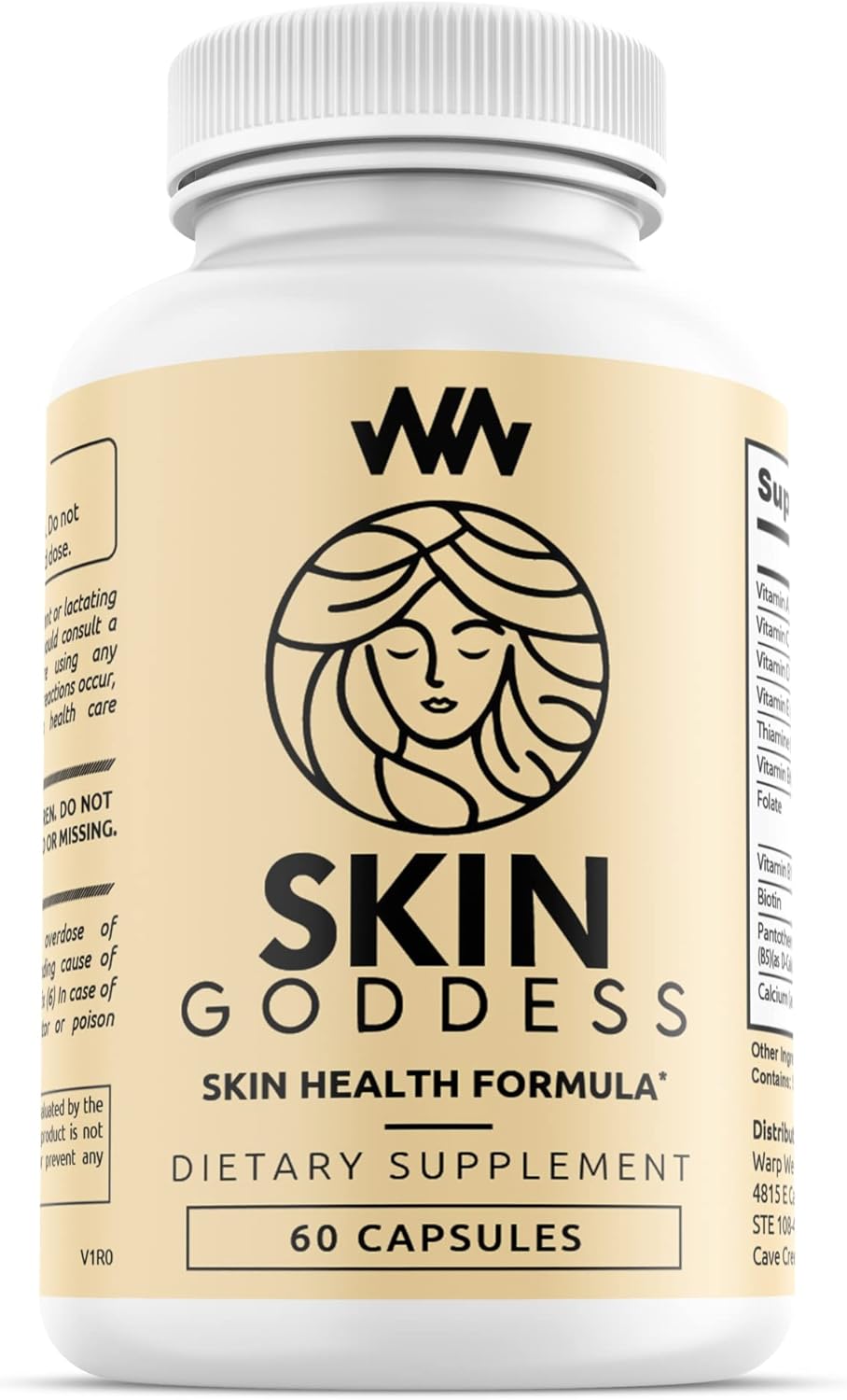 Chinese Peony Skin Supplement for Women | Promotes Radiant Complexion and Youthful Glow | Natural Skin Care with Skin Goddess Benefits