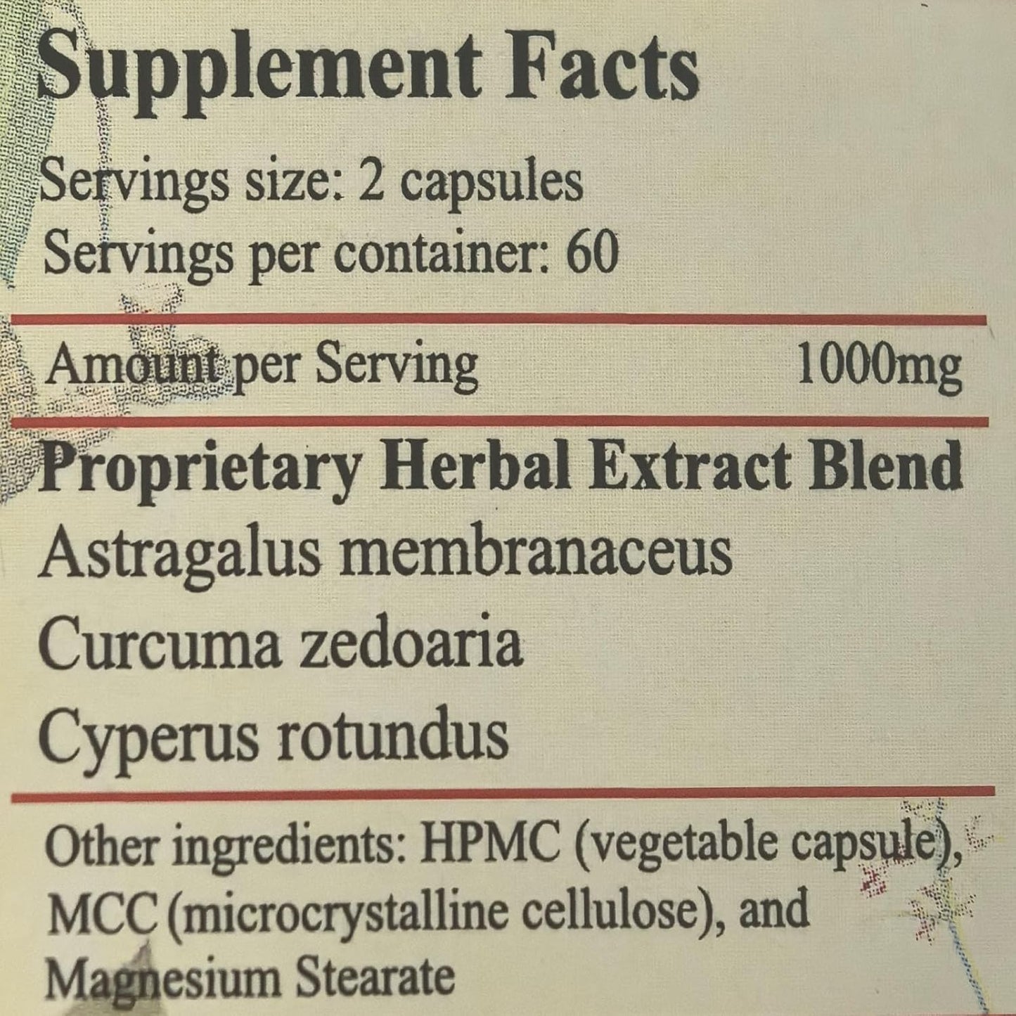 Chis Enterprise 500mg Capsules - 120 Count Bottle