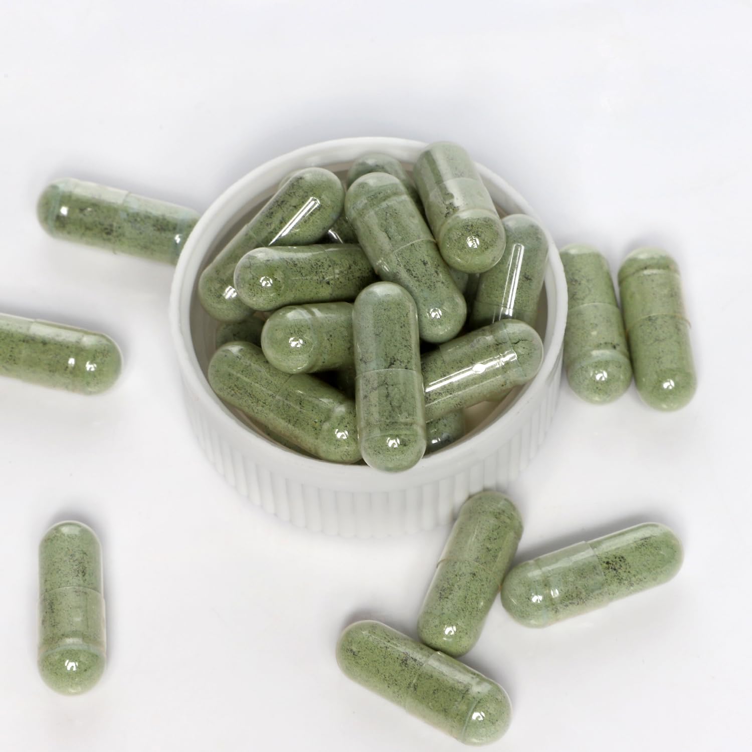 Chlorophyll Capsules - Vegan Detox Supplement for Gut Health, Skin, and Digestion - 60 Capsules
