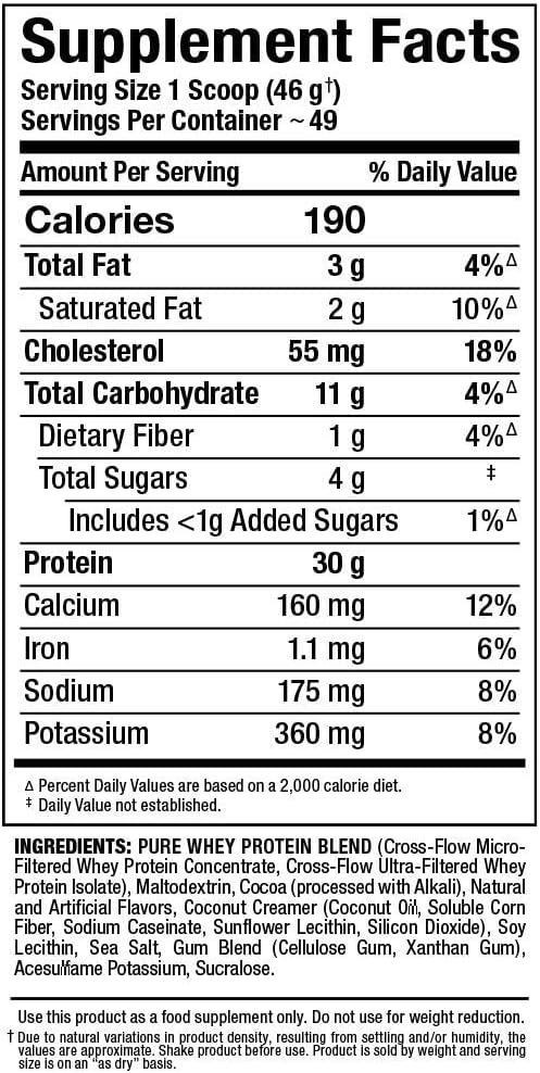 Chocolate 5lb ALLMAX Nutrition AllWhey Classic Protein Powder