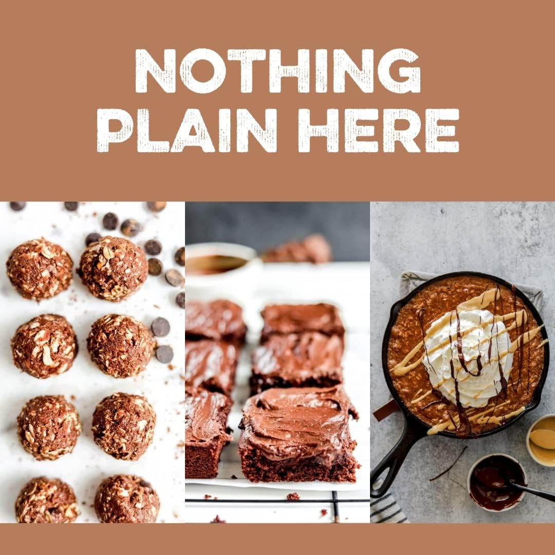 Chocolate Brownie Batter Whey Protein Powder - Natural Sweetened, Cold-Processed, 20g Protein (30 Servings)